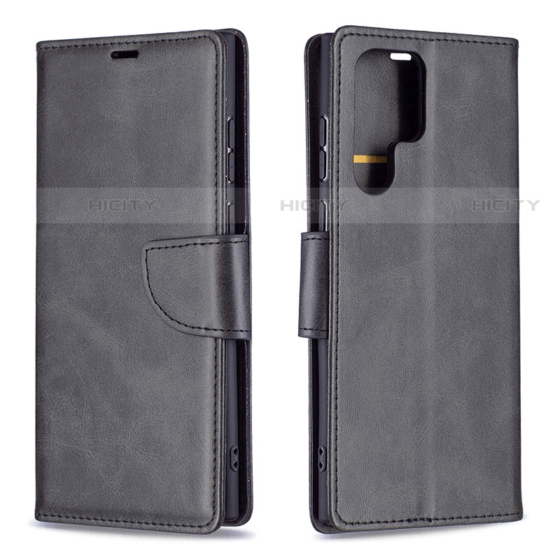 Funda de Cuero Cartera con Soporte Carcasa B14F para Samsung Galaxy S23 Ultra 5G