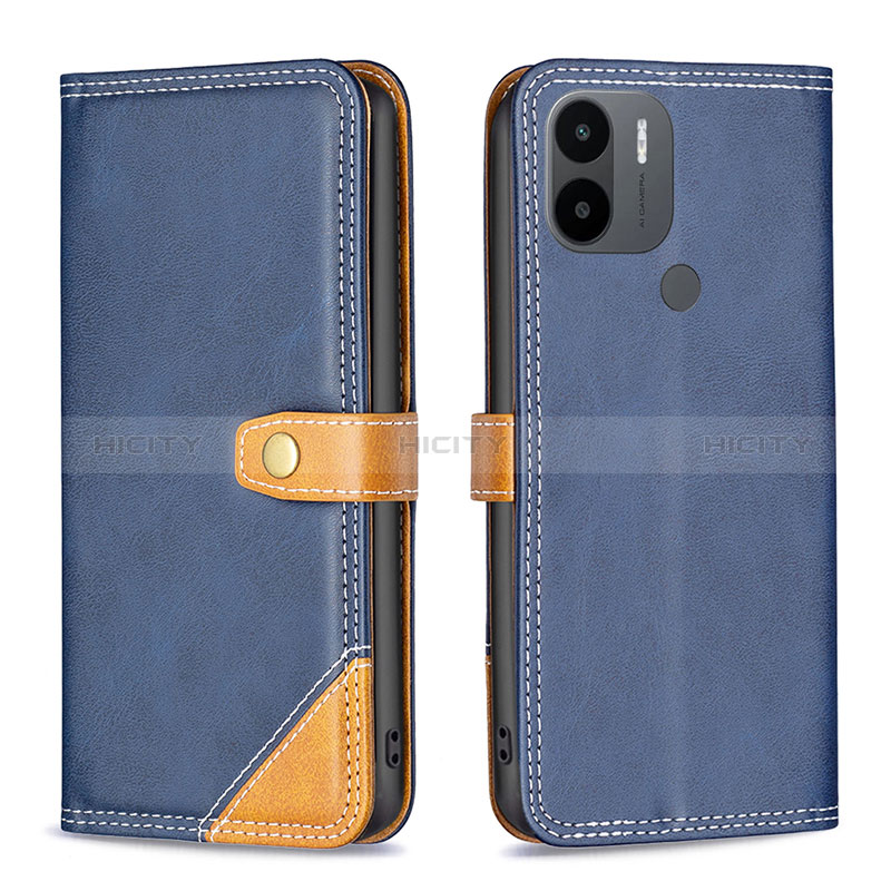 Funda de Cuero Cartera con Soporte Carcasa B14F para Xiaomi Redmi A1 Plus