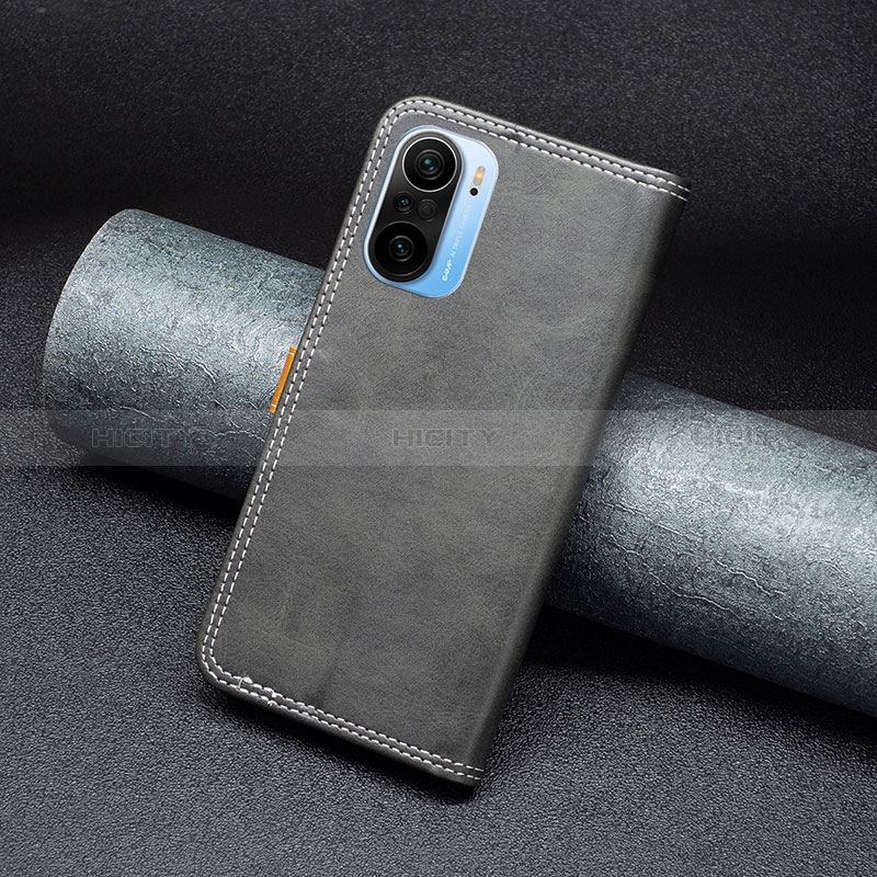 Funda de Cuero Cartera con Soporte Carcasa B14F para Xiaomi Redmi K40 Pro 5G