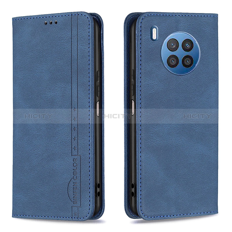 Funda de Cuero Cartera con Soporte Carcasa B15F para Huawei Honor 50 Lite