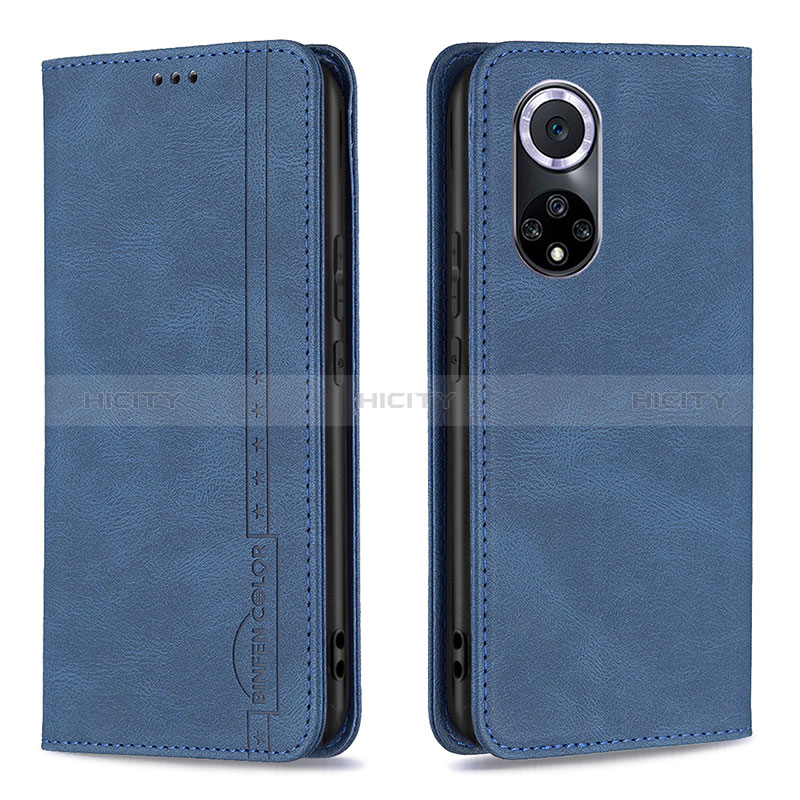 Funda de Cuero Cartera con Soporte Carcasa B15F para Huawei Nova 9