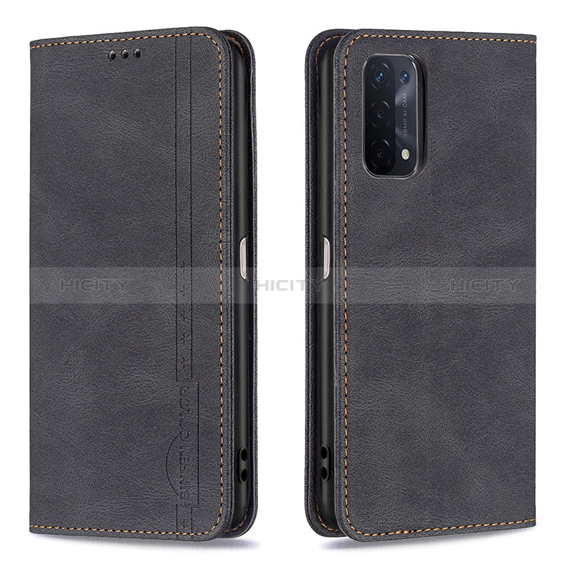 Funda de Cuero Cartera con Soporte Carcasa B15F para Oppo A54 5G