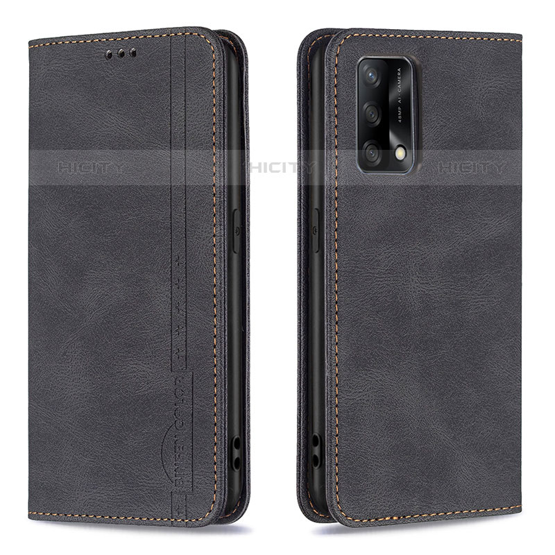 Funda de Cuero Cartera con Soporte Carcasa B15F para Oppo A74 4G