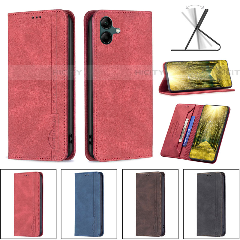 Funda de Cuero Cartera con Soporte Carcasa B15F para Samsung Galaxy A04E