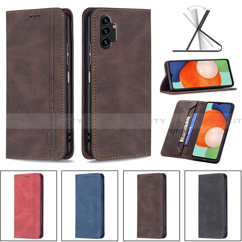 Funda de Cuero Cartera con Soporte Carcasa B15F para Samsung Galaxy A13 4G