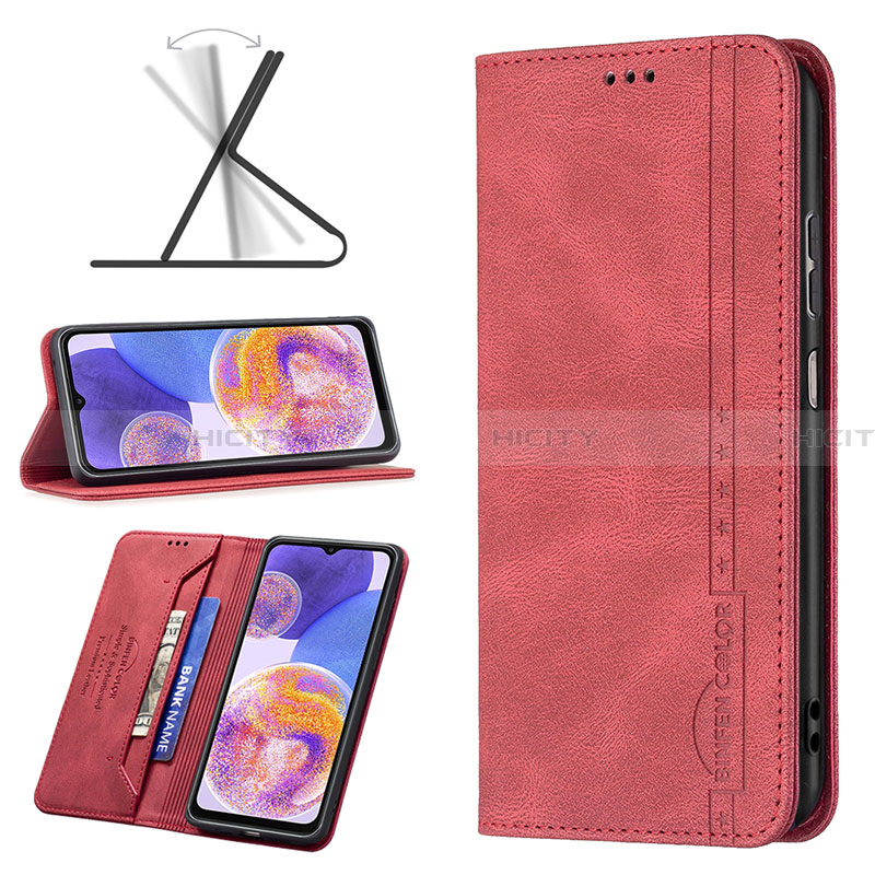 Funda de Cuero Cartera con Soporte Carcasa B15F para Samsung Galaxy A23 4G