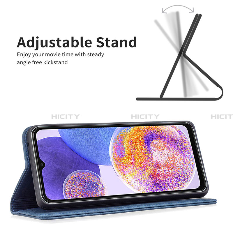 Funda de Cuero Cartera con Soporte Carcasa B15F para Samsung Galaxy A23 4G