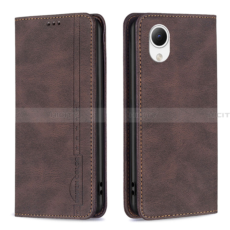 Funda de Cuero Cartera con Soporte Carcasa B15F para Samsung Galaxy A23 5G SC-56C Marron