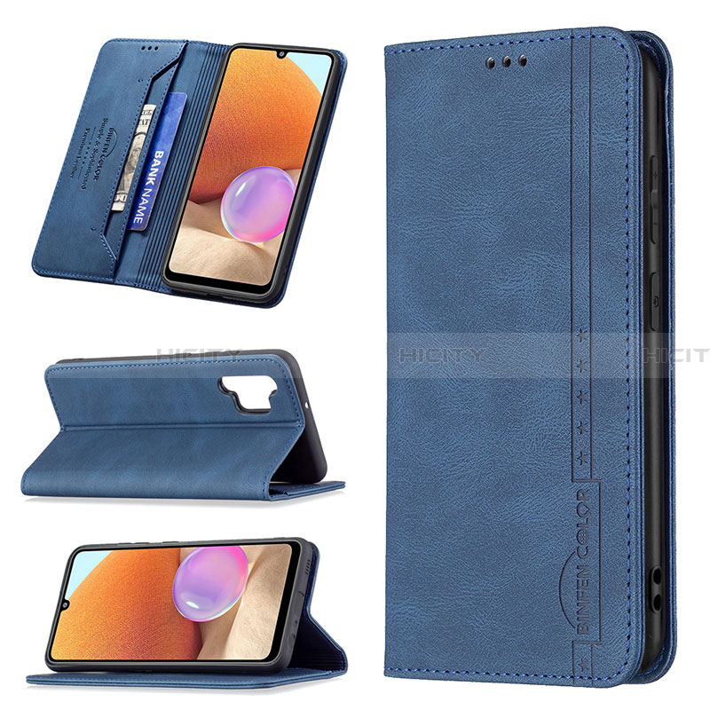 Funda de Cuero Cartera con Soporte Carcasa B15F para Samsung Galaxy A32 5G