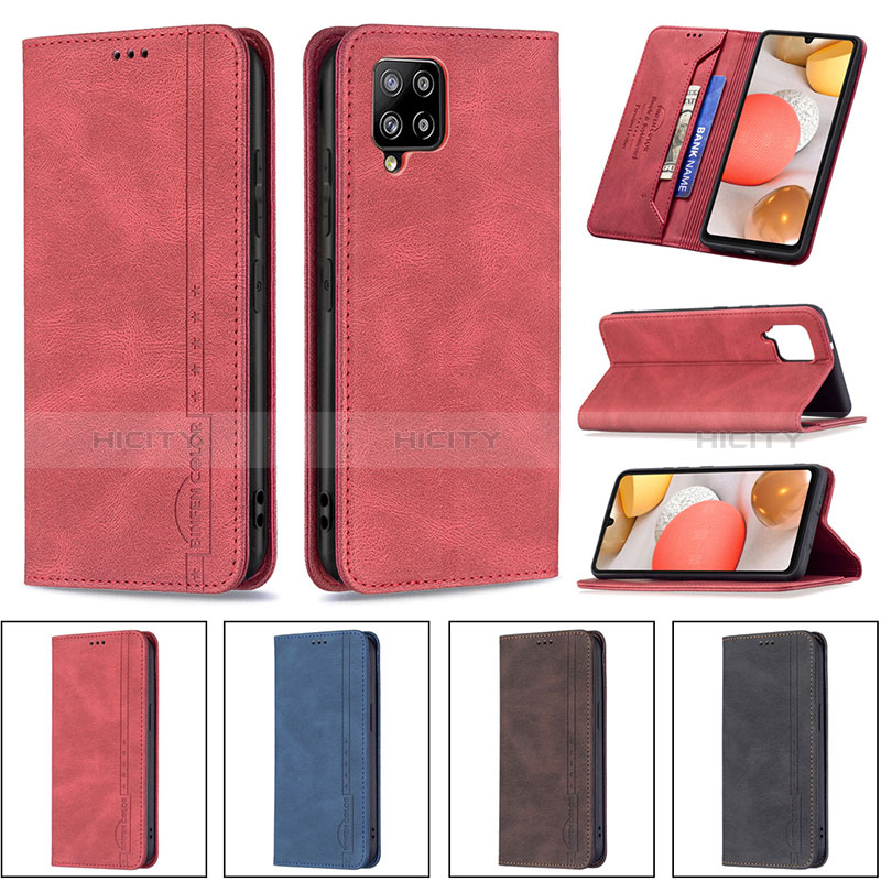 Funda de Cuero Cartera con Soporte Carcasa B15F para Samsung Galaxy A42 5G