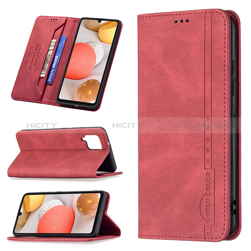 Funda de Cuero Cartera con Soporte Carcasa B15F para Samsung Galaxy A42 5G