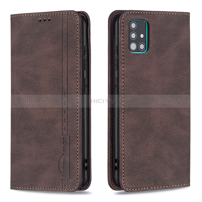 Funda de Cuero Cartera con Soporte Carcasa B15F para Samsung Galaxy A51 5G