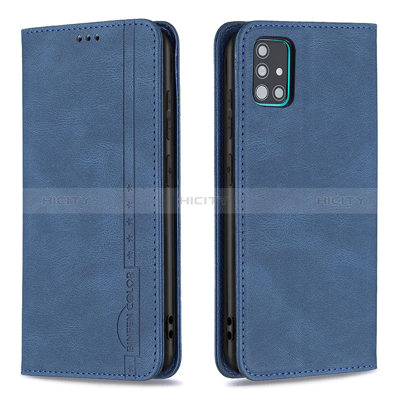 Funda de Cuero Cartera con Soporte Carcasa B15F para Samsung Galaxy A51 5G