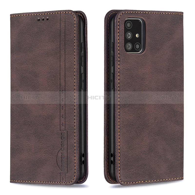 Funda de Cuero Cartera con Soporte Carcasa B15F para Samsung Galaxy A71 5G