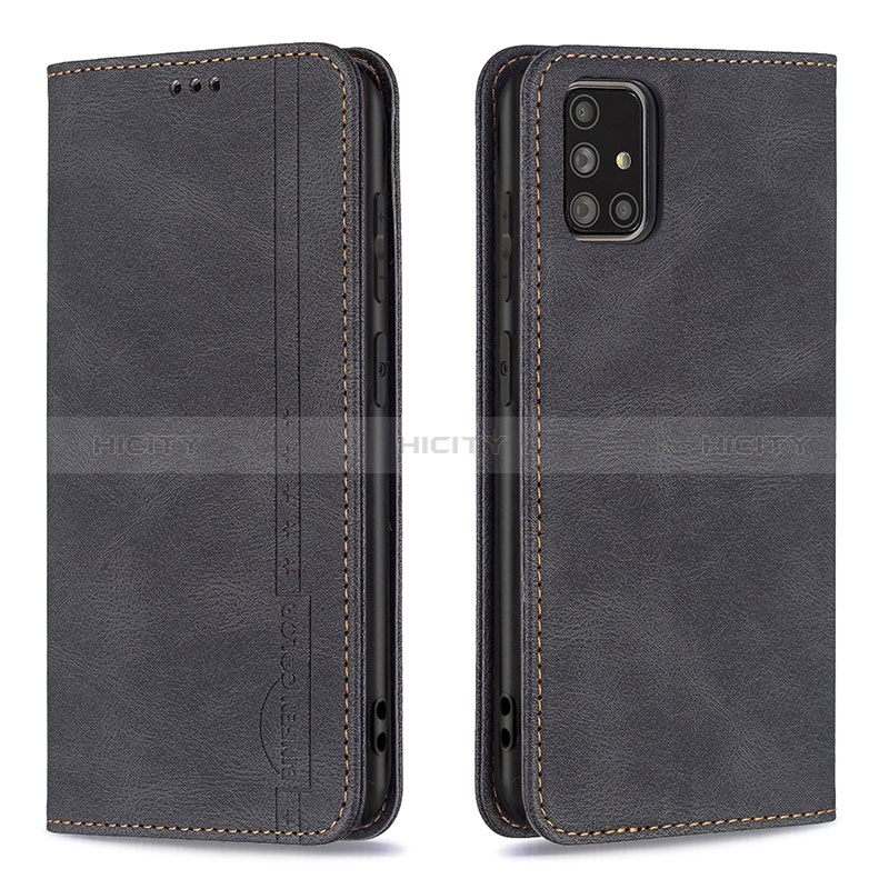 Funda de Cuero Cartera con Soporte Carcasa B15F para Samsung Galaxy A71 5G