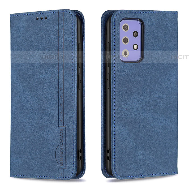 Funda de Cuero Cartera con Soporte Carcasa B15F para Samsung Galaxy A72 4G