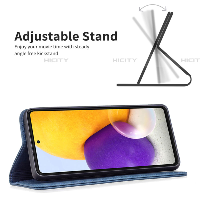 Funda de Cuero Cartera con Soporte Carcasa B15F para Samsung Galaxy A73 5G