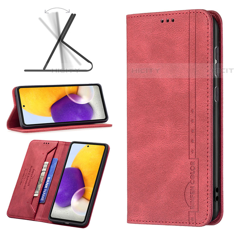 Funda de Cuero Cartera con Soporte Carcasa B15F para Samsung Galaxy A73 5G