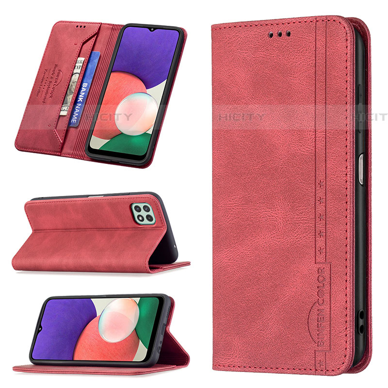 Funda de Cuero Cartera con Soporte Carcasa B15F para Samsung Galaxy F42 5G