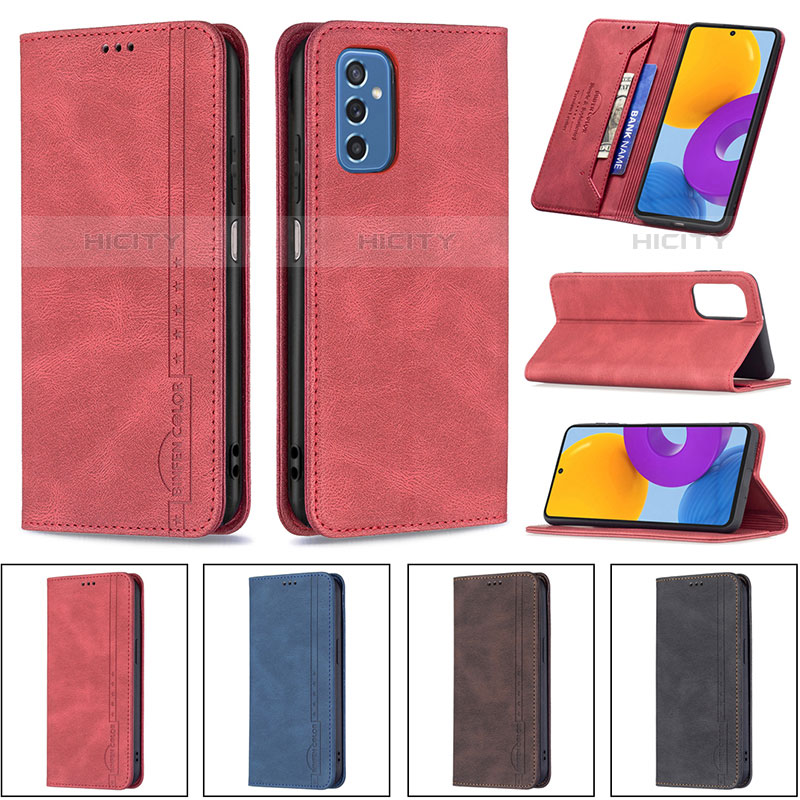 Funda de Cuero Cartera con Soporte Carcasa B15F para Samsung Galaxy M52 5G