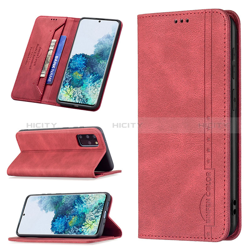 Funda de Cuero Cartera con Soporte Carcasa B15F para Samsung Galaxy S20 Plus 5G