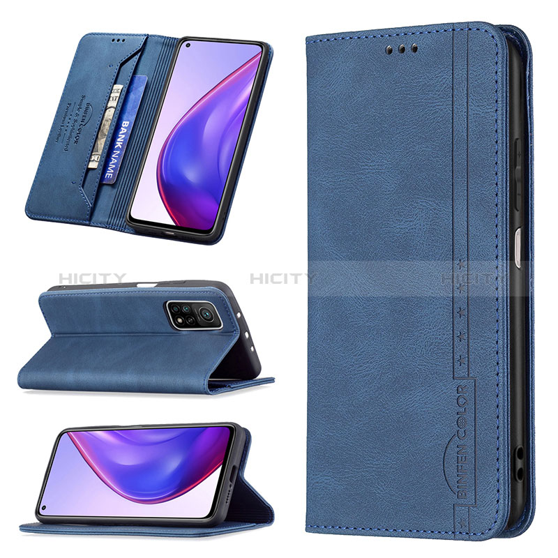 Funda de Cuero Cartera con Soporte Carcasa B15F para Xiaomi Mi 10T Pro 5G