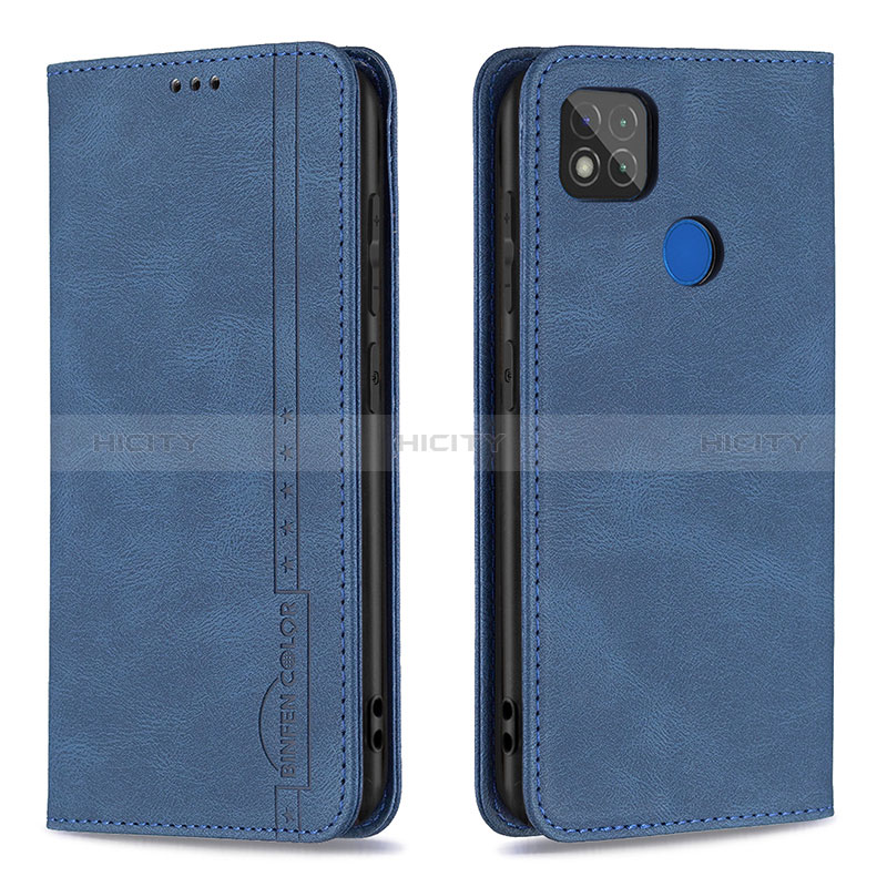 Funda de Cuero Cartera con Soporte Carcasa B15F para Xiaomi Redmi 10A 4G