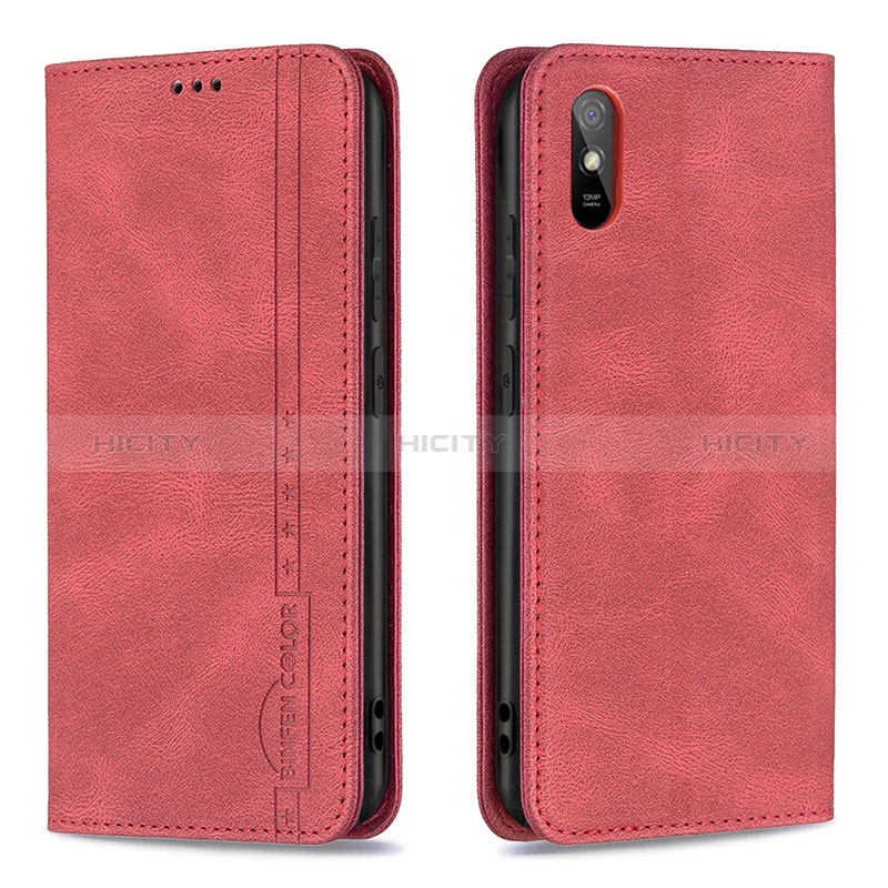 Funda de Cuero Cartera con Soporte Carcasa B15F para Xiaomi Redmi 9i