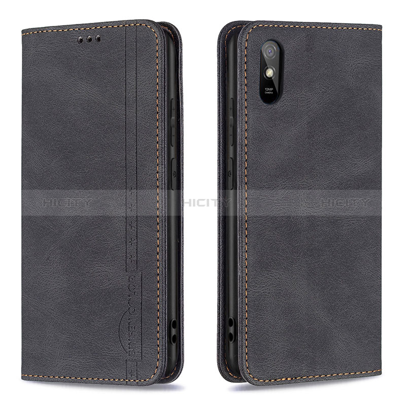 Funda de Cuero Cartera con Soporte Carcasa B15F para Xiaomi Redmi 9i