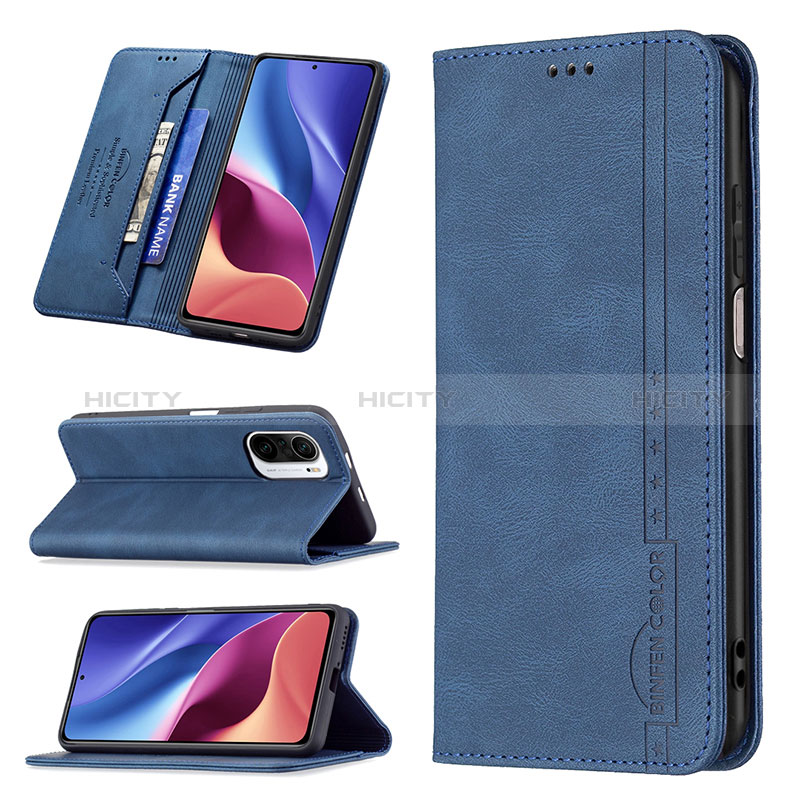 Funda de Cuero Cartera con Soporte Carcasa B15F para Xiaomi Redmi K40 Pro+ Plus 5G