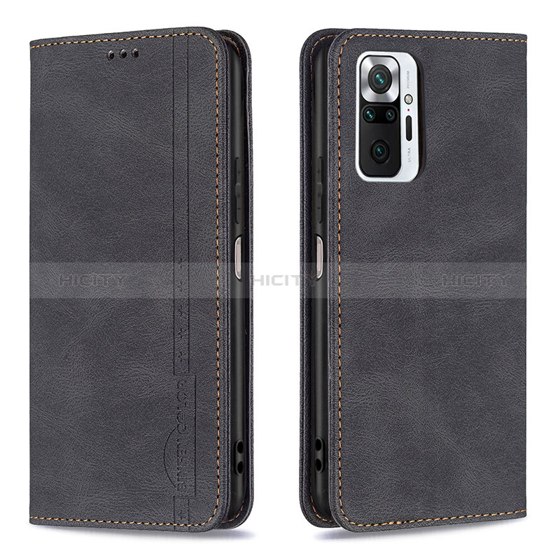 Funda de Cuero Cartera con Soporte Carcasa B15F para Xiaomi Redmi Note 10 Pro Max