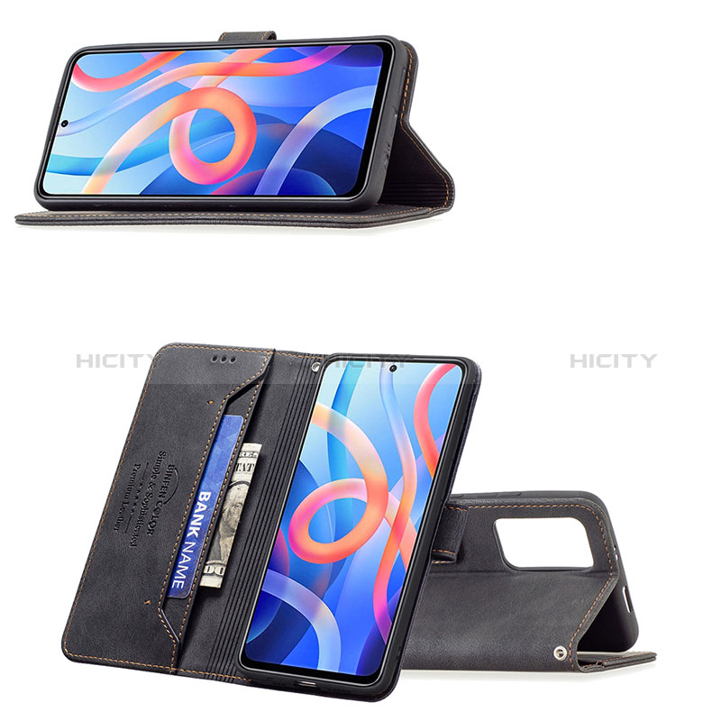 Funda de Cuero Cartera con Soporte Carcasa B15F para Xiaomi Redmi Note 11T 5G