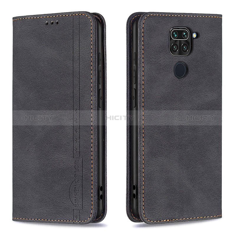 Funda de Cuero Cartera con Soporte Carcasa B15F para Xiaomi Redmi Note 9