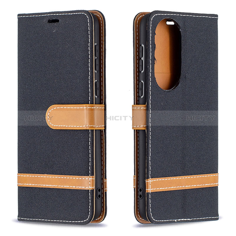 Funda de Cuero Cartera con Soporte Carcasa B16F para Huawei P50