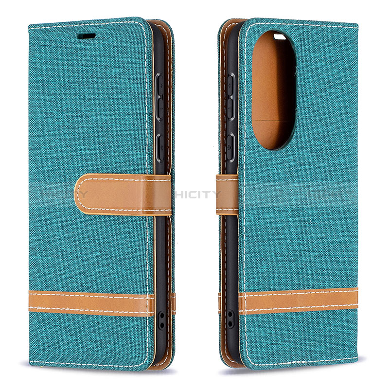 Funda de Cuero Cartera con Soporte Carcasa B16F para Huawei P50e