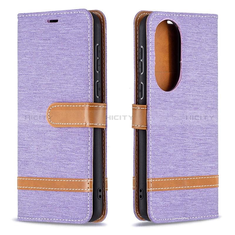 Funda de Cuero Cartera con Soporte Carcasa B16F para Huawei P50e