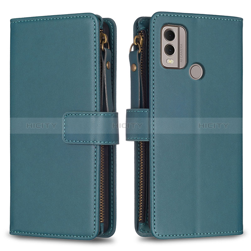 Funda de Cuero Cartera con Soporte Carcasa B16F para Nokia C22