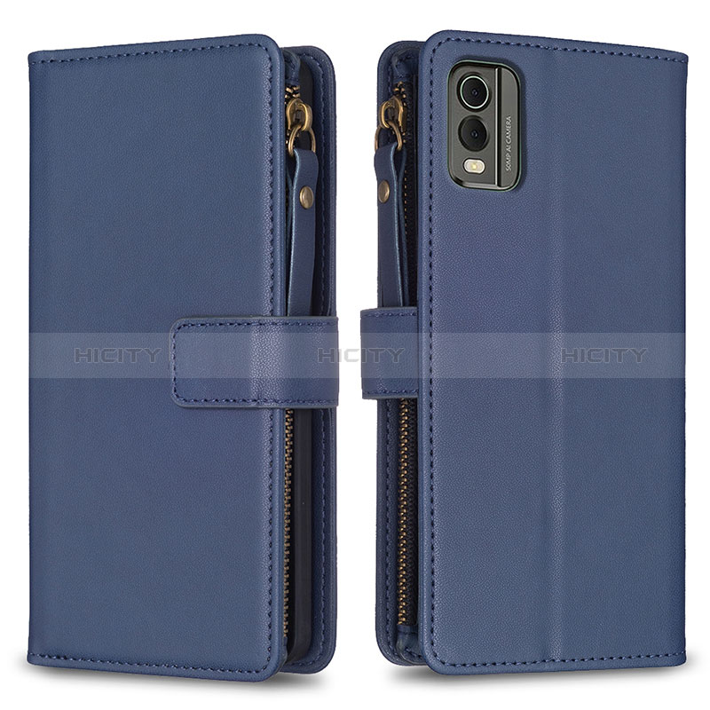 Funda de Cuero Cartera con Soporte Carcasa B16F para Nokia C32