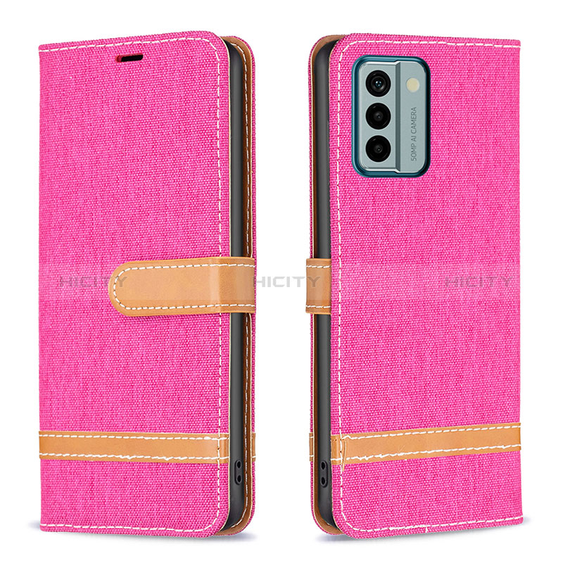 Funda de Cuero Cartera con Soporte Carcasa B16F para Nokia G22