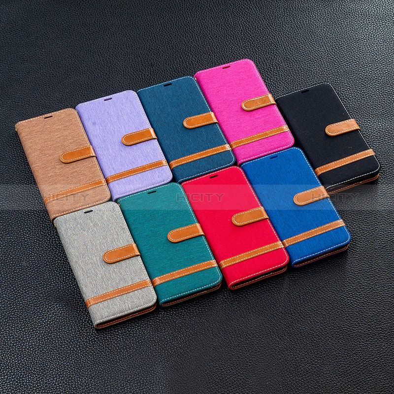 Funda de Cuero Cartera con Soporte Carcasa B16F para Nokia G22