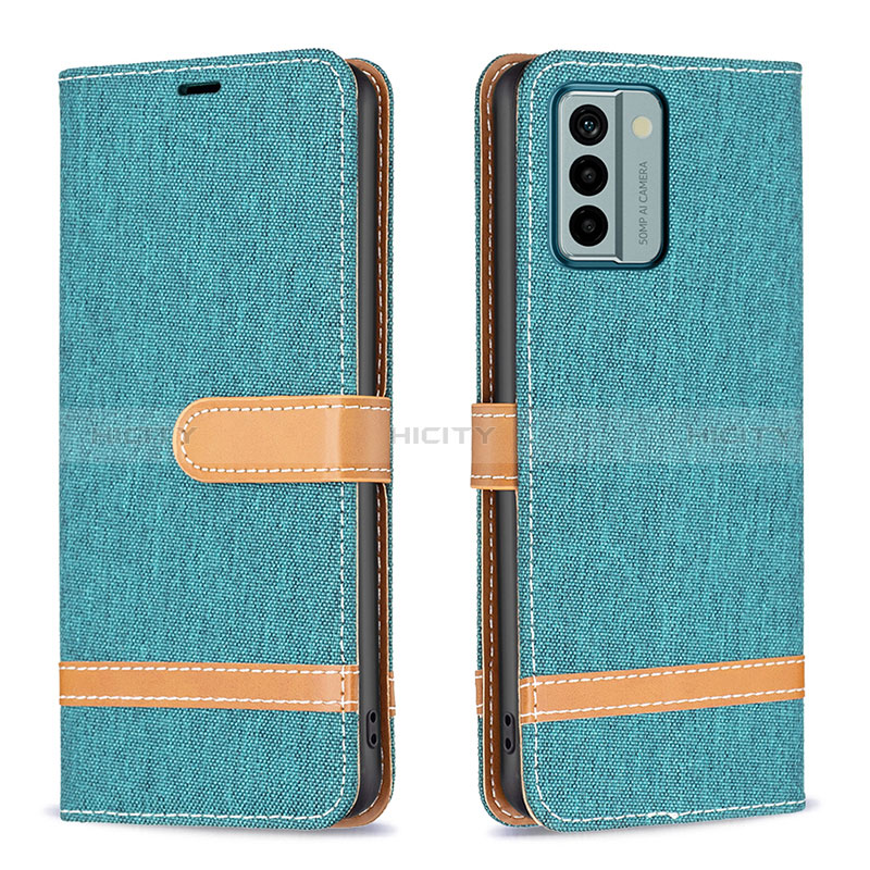 Funda de Cuero Cartera con Soporte Carcasa B16F para Nokia G22