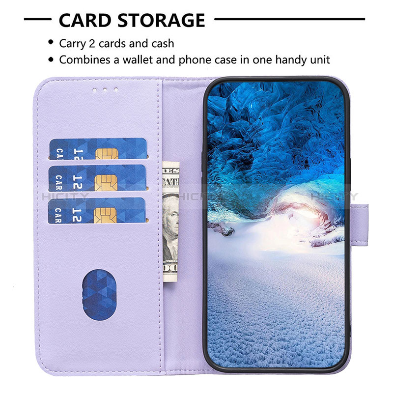 Funda de Cuero Cartera con Soporte Carcasa B16F para Realme C67