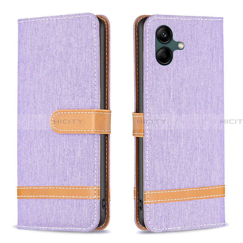 Funda de Cuero Cartera con Soporte Carcasa B16F para Samsung Galaxy A04 4G