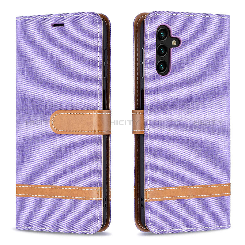 Funda de Cuero Cartera con Soporte Carcasa B16F para Samsung Galaxy A04s