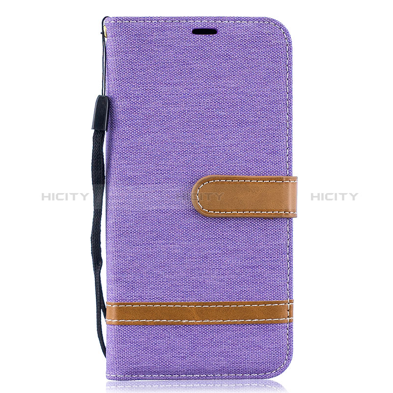 Funda de Cuero Cartera con Soporte Carcasa B16F para Samsung Galaxy A10