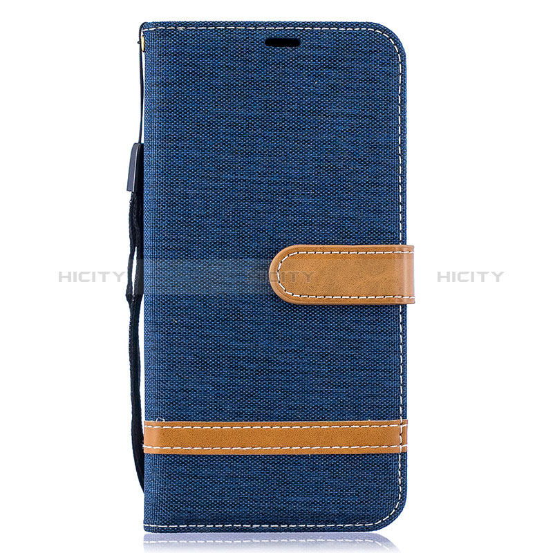 Funda de Cuero Cartera con Soporte Carcasa B16F para Samsung Galaxy A10