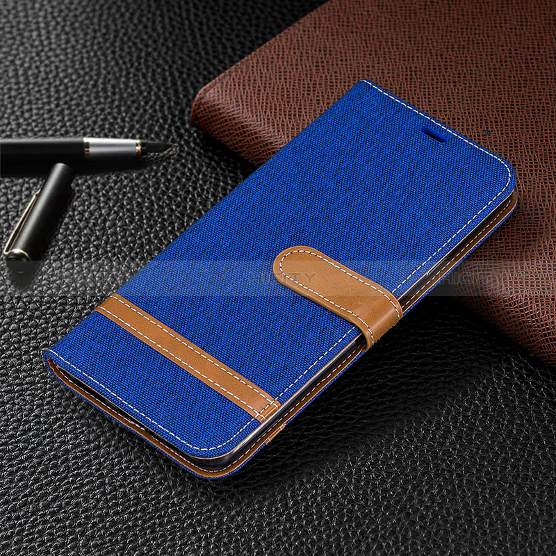 Funda de Cuero Cartera con Soporte Carcasa B16F para Samsung Galaxy A20s