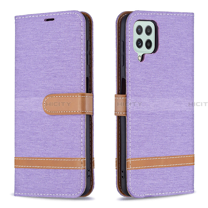 Funda de Cuero Cartera con Soporte Carcasa B16F para Samsung Galaxy A22 4G