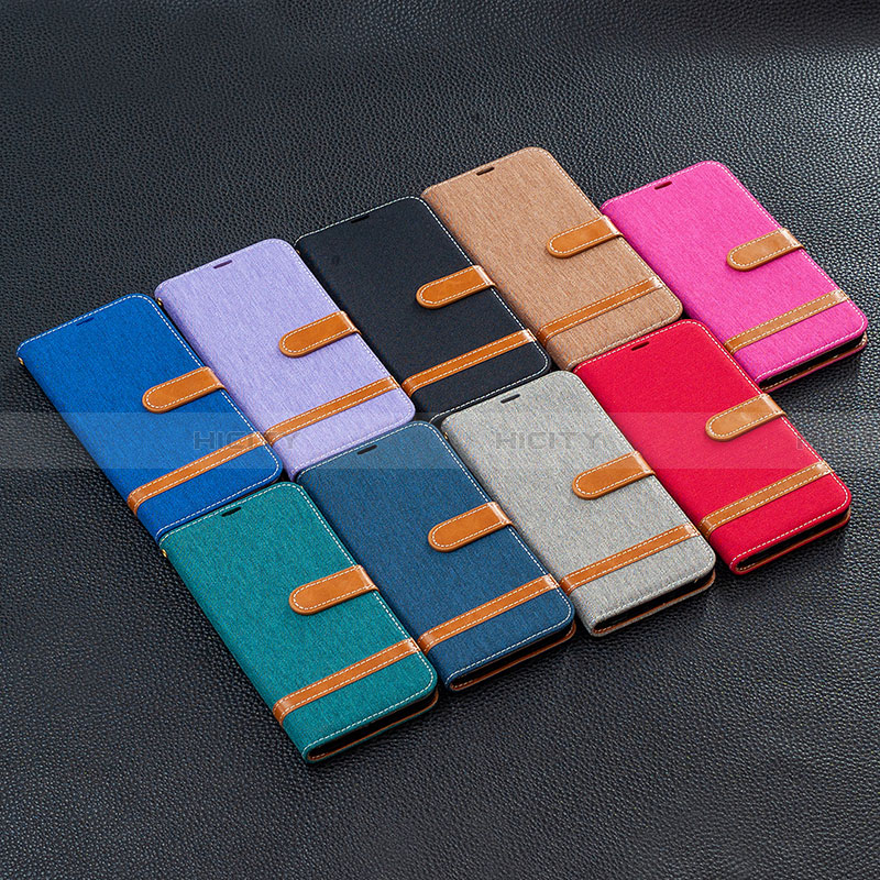 Funda de Cuero Cartera con Soporte Carcasa B16F para Samsung Galaxy A22 4G