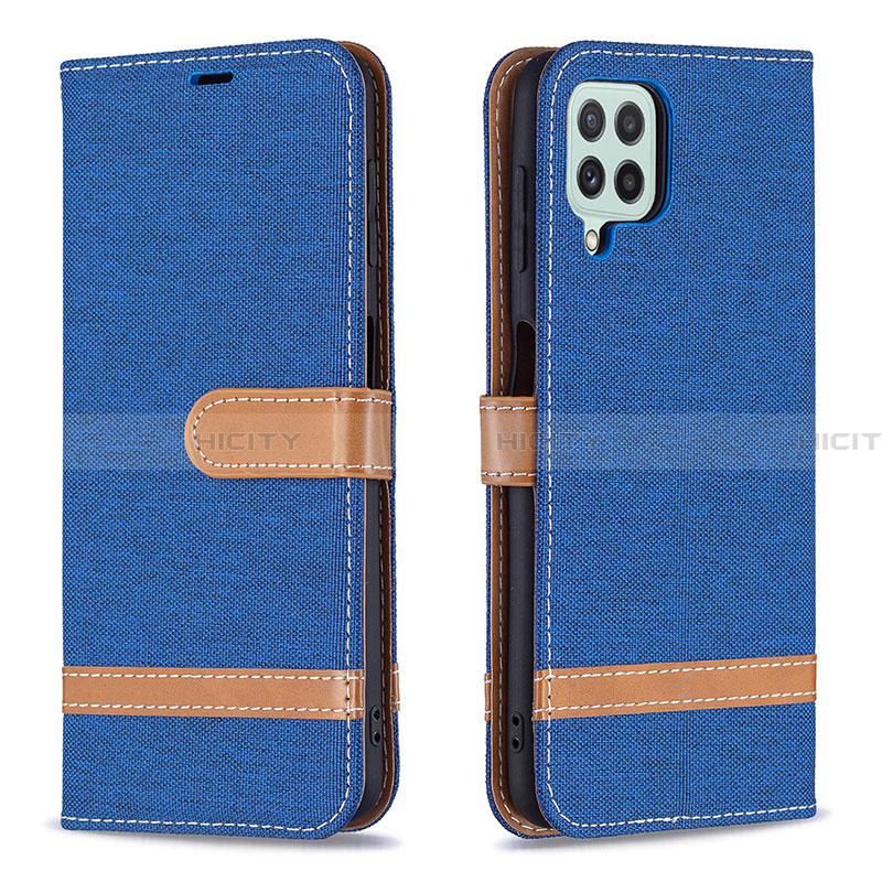 Funda de Cuero Cartera con Soporte Carcasa B16F para Samsung Galaxy A22 4G